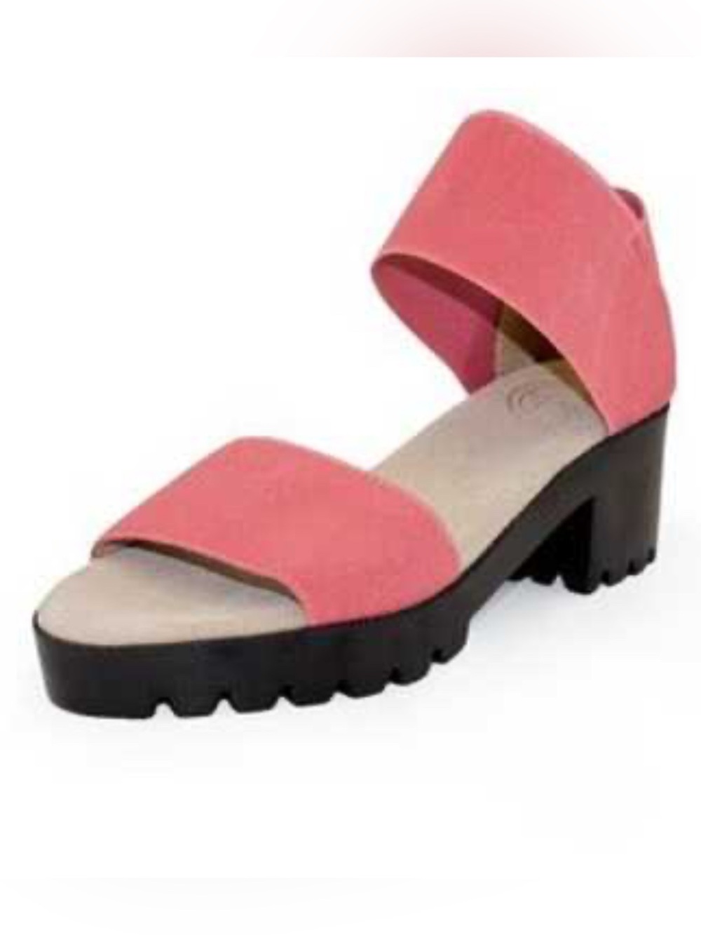 Charleston Shoe Company Monterey Sandal Lug sole Pink size 7